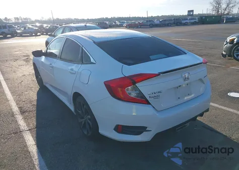 2019 Honda Civic Sport from USA, damaged, VIN 2HGFC2F80KH538756